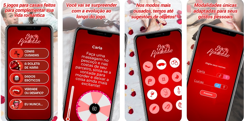 Sex Roulette: A app que vai apimentar a sua relação amorosa